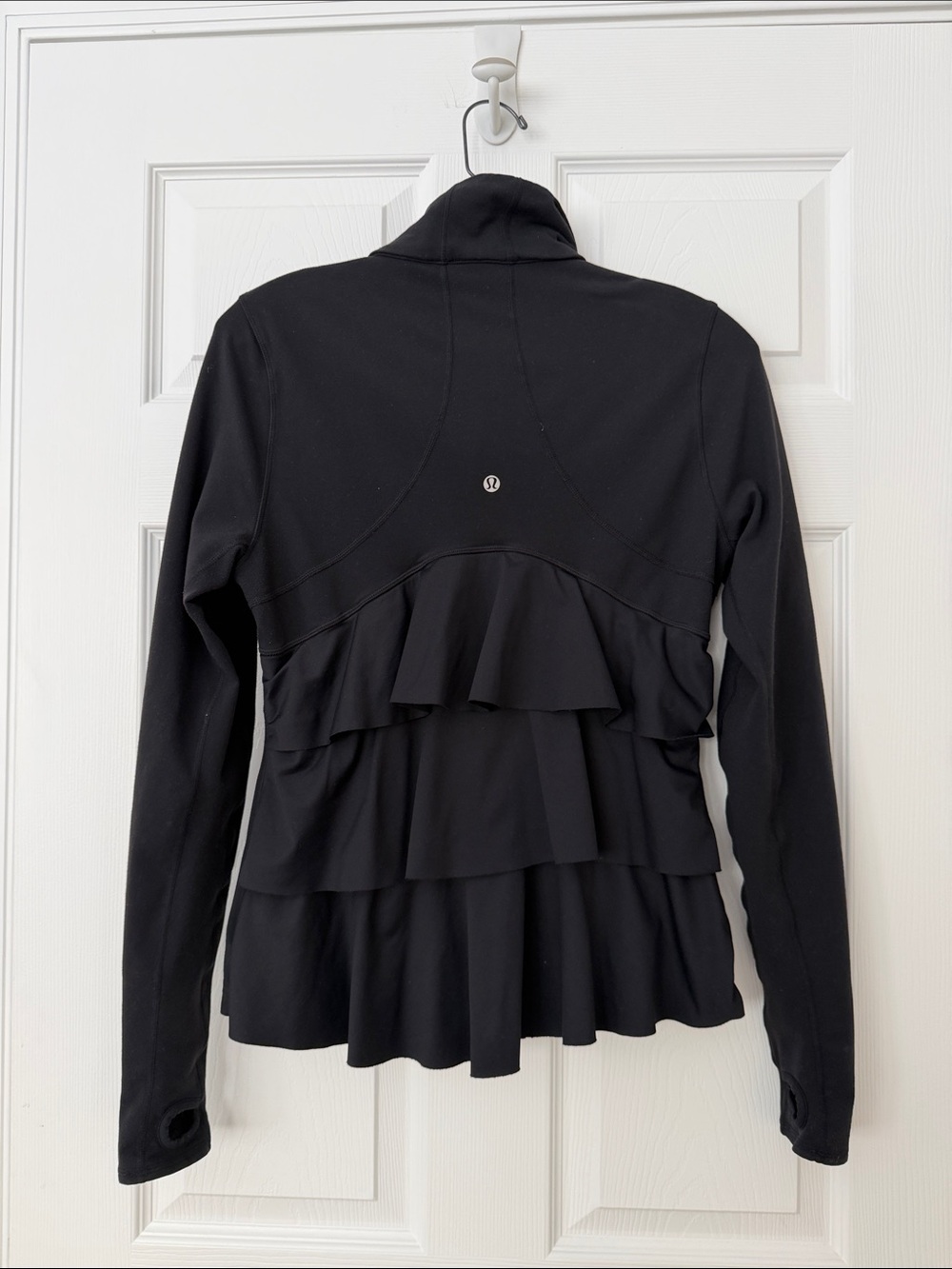 lululemon athletica Black Full-Zip Bomber Jacket